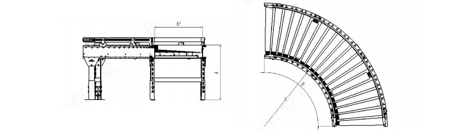 Curved-roller-conveyor-Details2