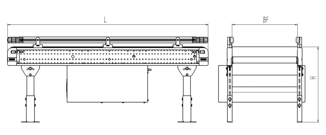 Intermediate drive belt conveyor details1